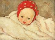 Nicolae Tonitza Cap de copil, ulei pe carton oil painting artist